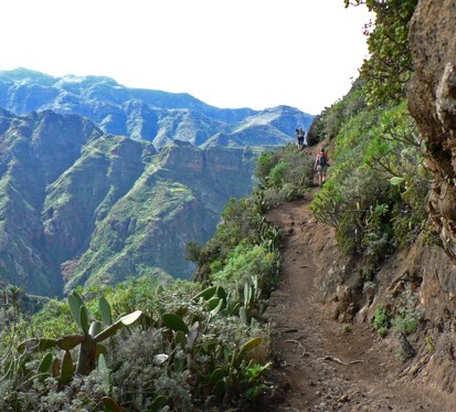 Blick in die Schlucht